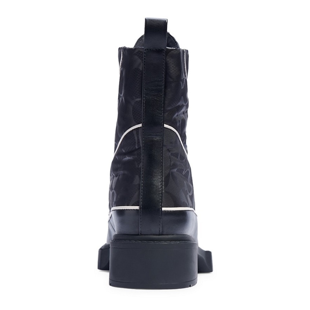 COACH Leona Monogram Nylon Ankle Boots - Picture 3 of 16